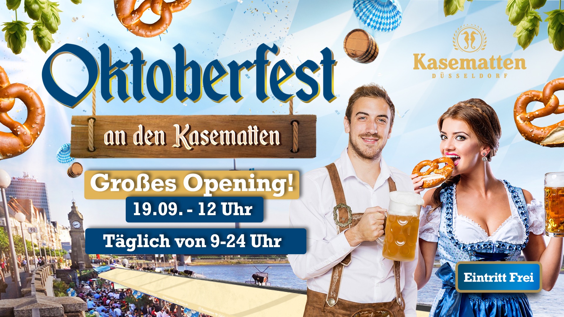 Oktoberfest an den Kasematten