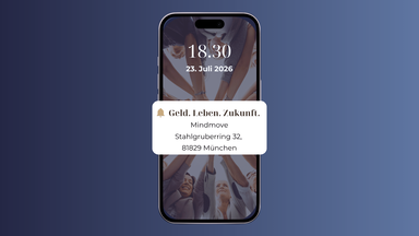 Geld. Leben. Zukunft. - Ein exklusives Event by SHE.BUILDS.WEALTH