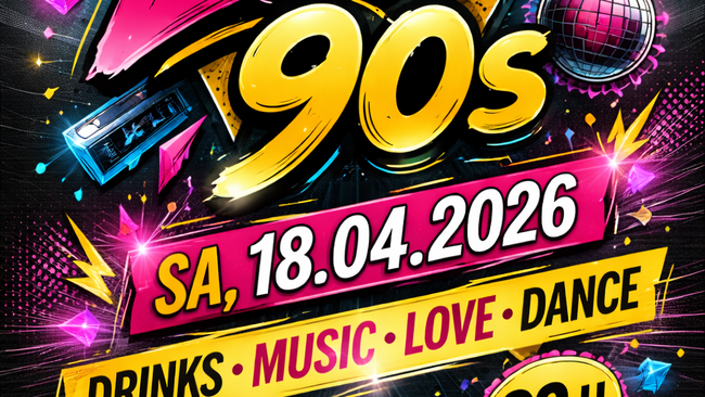 WE LOVE 90`s PARTY / STROM CLUB MÜNCHEN