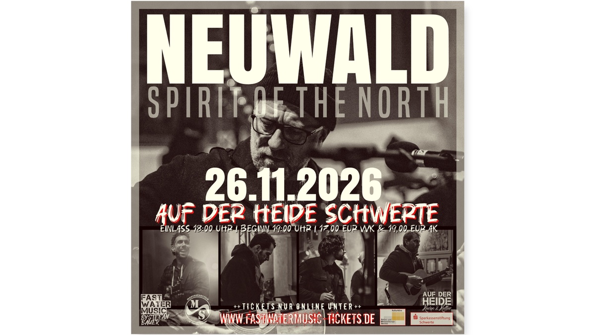 NEUWALD | Spirit Of The North | 26.11.2026