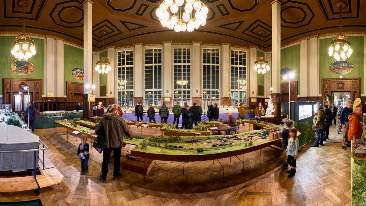 Modellbahnausstellung zur Adventszeit