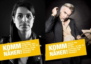 KOMM NÄHER - Ausstellungseröffnung mit Fotografien von sven vüllers & John M. John im Kunstraum Kö106