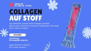 Collagen aus Stoff nähen (Workshop)