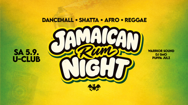 Jamaican Rum Night ft. Warrior Sound, Dj Smo (Jugglerz) & Puppa Julz | Dancehall • Shatta • Afro • Reggae
