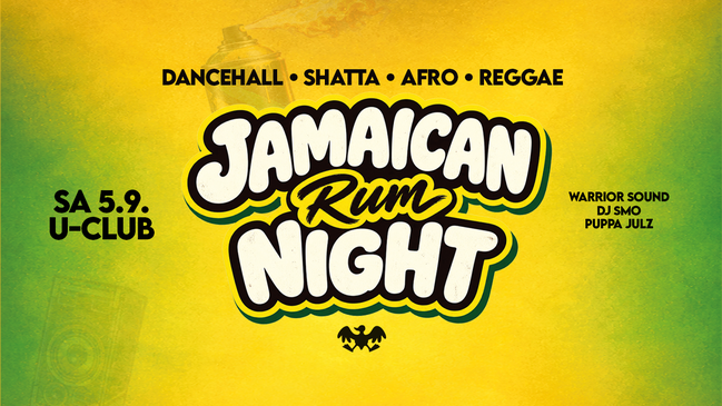 Jamaican Rum Night ft. Warrior Sound, Dj Smo (Jugglerz) & Puppa Julz | Dancehall • Shatta • Afro • Reggae