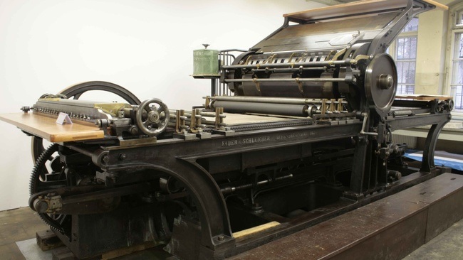 Dauerausstellung - Kulturerbe Drucktechnik erleben!