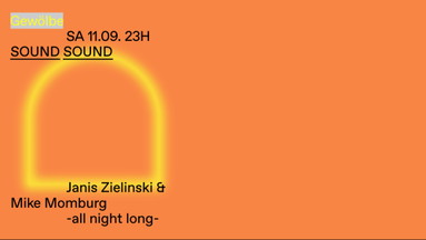 SOUND SOUND w/ Janis Zielinski & Mike Momburg