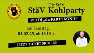 Die StäV Kohlpartys 2025 mit DJ KÖNIG