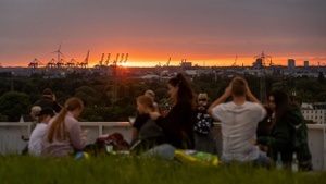 Sternschnuppennacht auf dem Energieberg Georgswerder