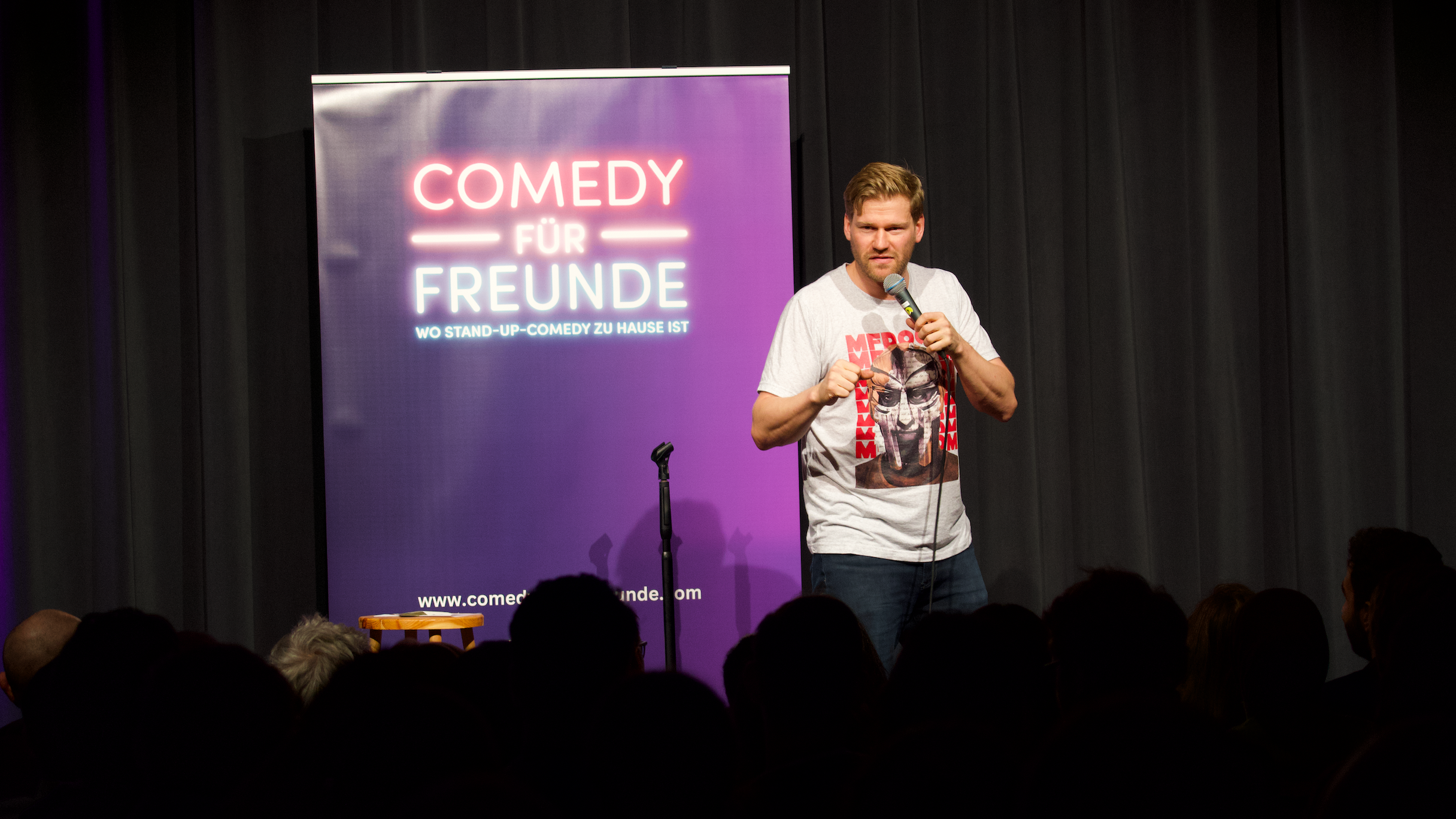 Comedy für Freunde - Profi-Testbühne (60 Min)