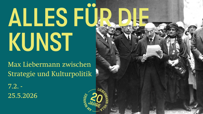Alles für die Kunst! Max Liebermann zwischen Strategie und Kulturpolitik