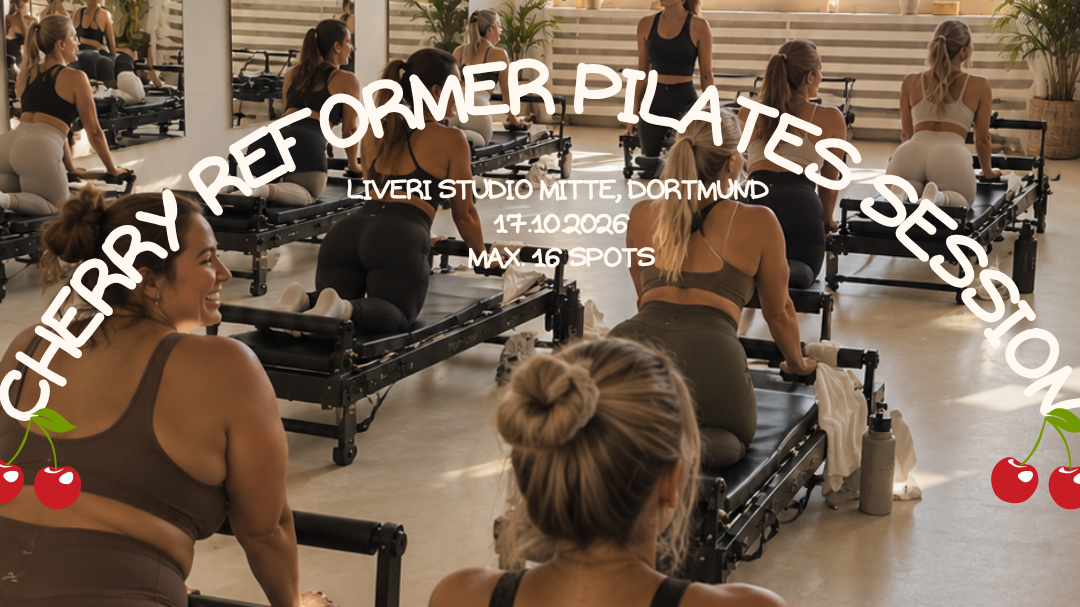 Cherry Reformer Pilates Session
