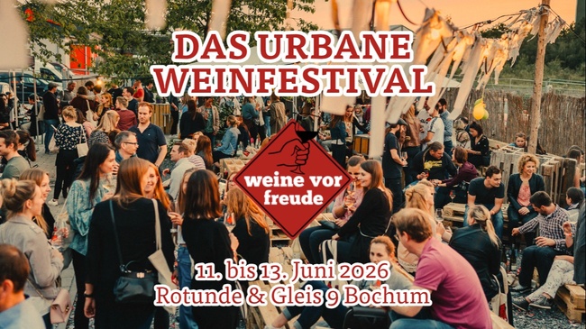 Weine vor Freude 2026