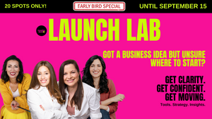 foundHer Launch Lab: Your first step in launching your business (Workshops in English)