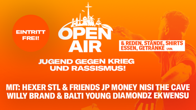 Kostenloses Jugend Open Air gegen Rassismus und Krieg