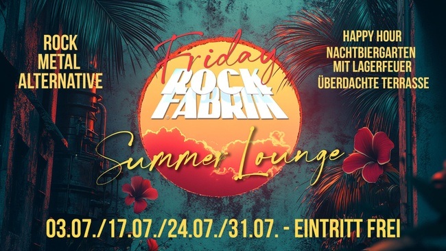 ROFA FRIDAY SUMMER LOUNGE