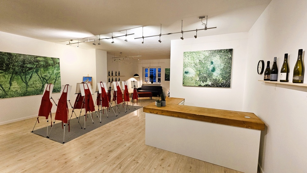 Valentinstag-Special München 2026: Wine, Paint & Piano für 2