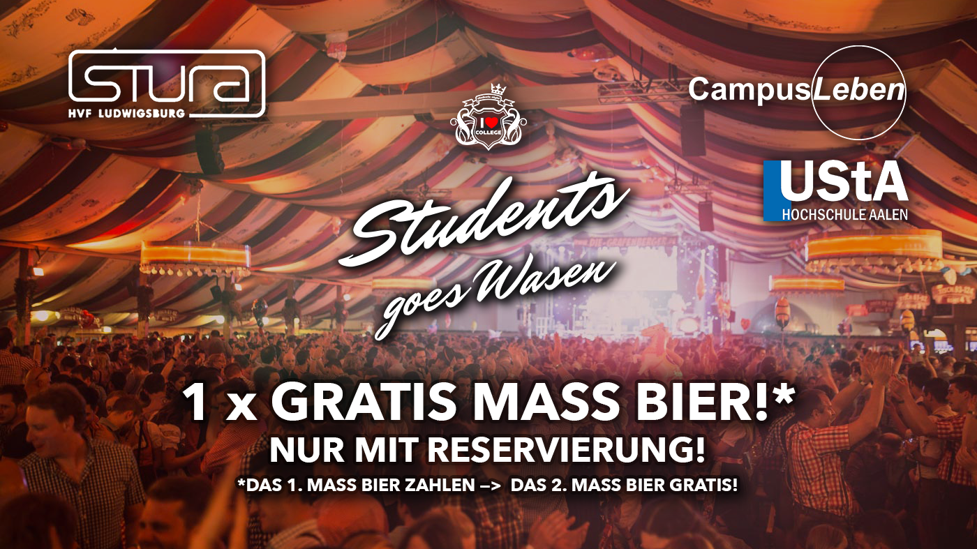 (SOLD OUT) Students goes Wasen - So. 27.09.26 @ Wasenwirt