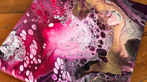 Fluid art Abstract