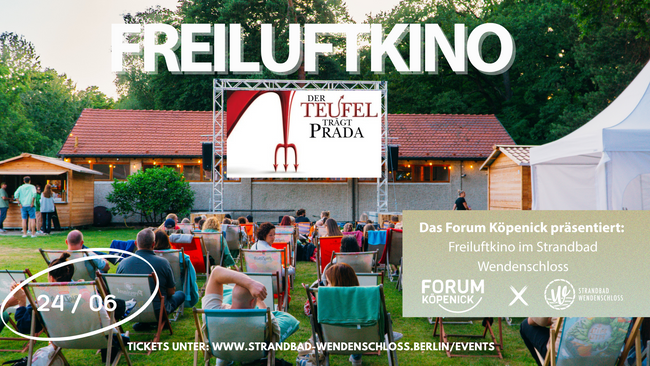 Freiluftkino im Strandbad: Der Teufel trägt Prada