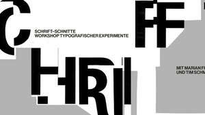 Workshop Typografische Experimente