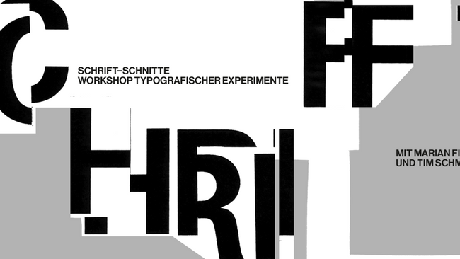 Workshop Typografische Experimente