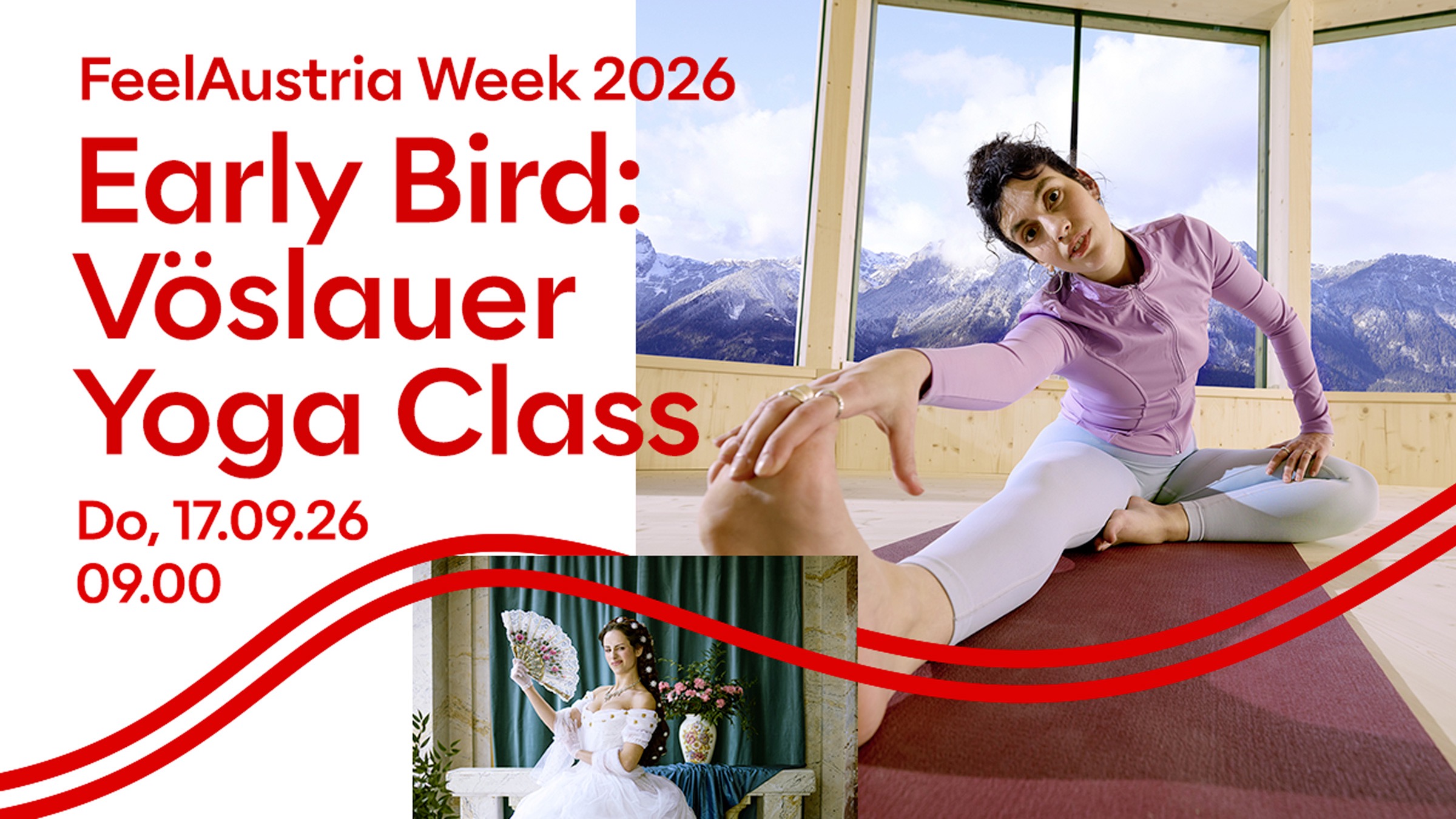 Early Bird: Vöslauer Yoga Class im FluxBau | FeelAustria Week 2026