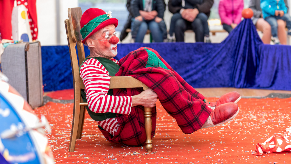 Die Clown-fidelidad-Solo-Show