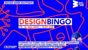 DesignBingo "Design oder Nichtsein" by CRAMER