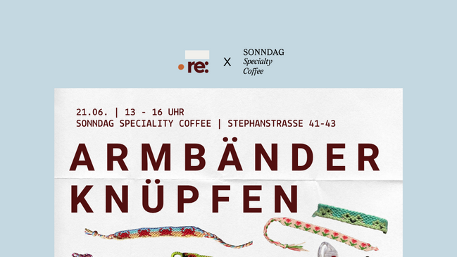 re:create | Armbänder knüpfen