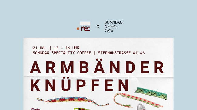 re:create | Armbänder knüpfen
