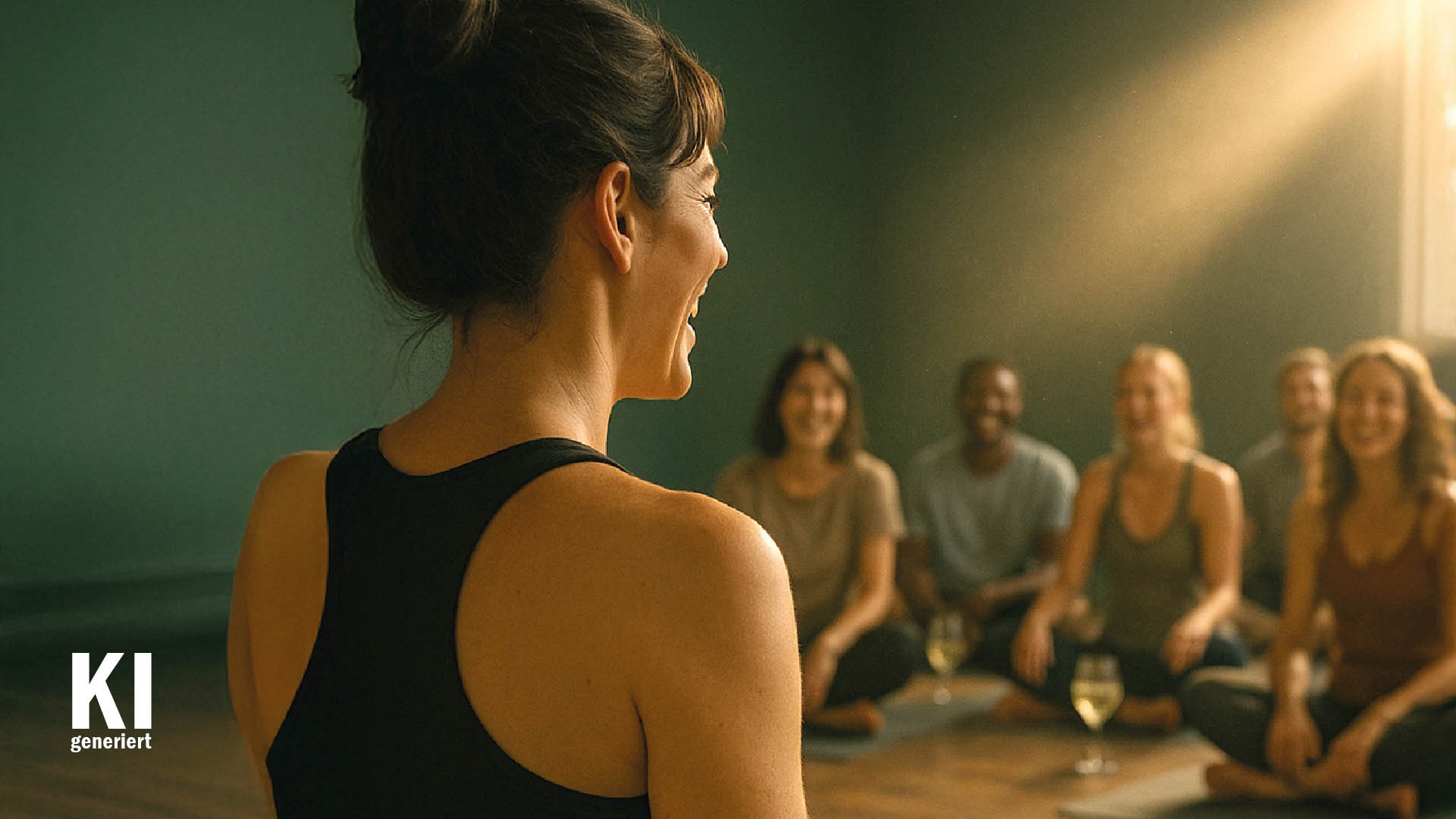 Wein-Yoga