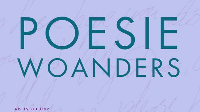 Poesie Woanders