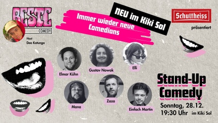 BESTE Comedy Stand up im Kiki Sol im Wedding