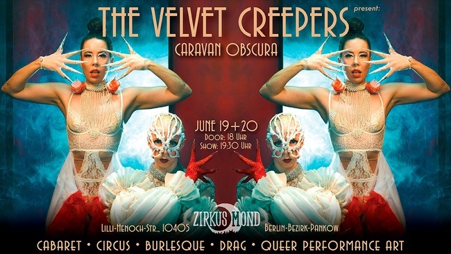 The Velvet Creepers present CARAVAN OBSCURA