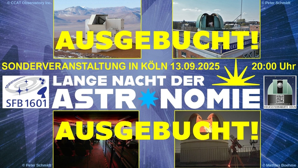 LANGE NACHT DER ASTRONOMIE (Köln)