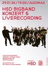 HSD Big Band Konzert & Liverecording
