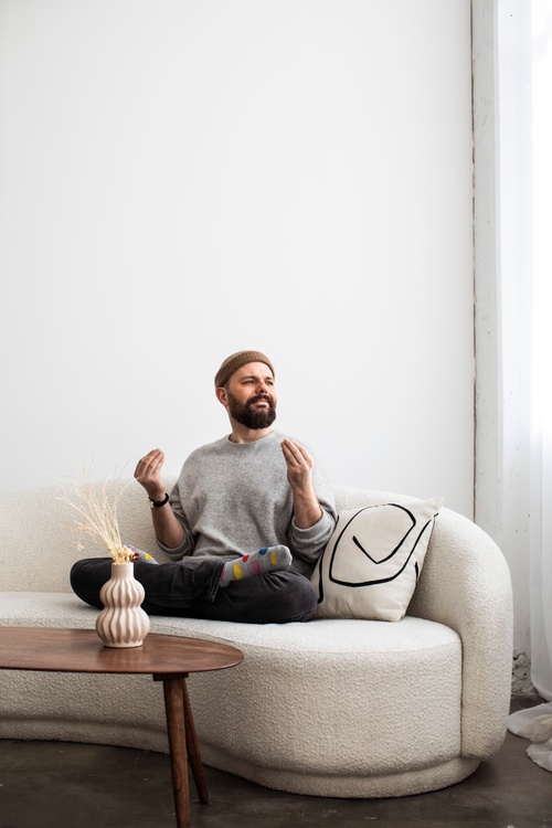 Patrick Salmen mit "Yoga gegen rechts"