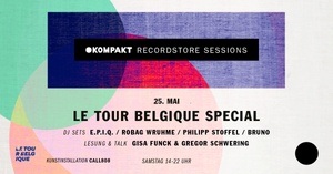 Kompakt Recordstore Sessions - Edition Belgique