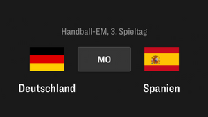 HANDBALL-EM // DEUTSCHLAND - SPANIEN // LIVE (indoor)