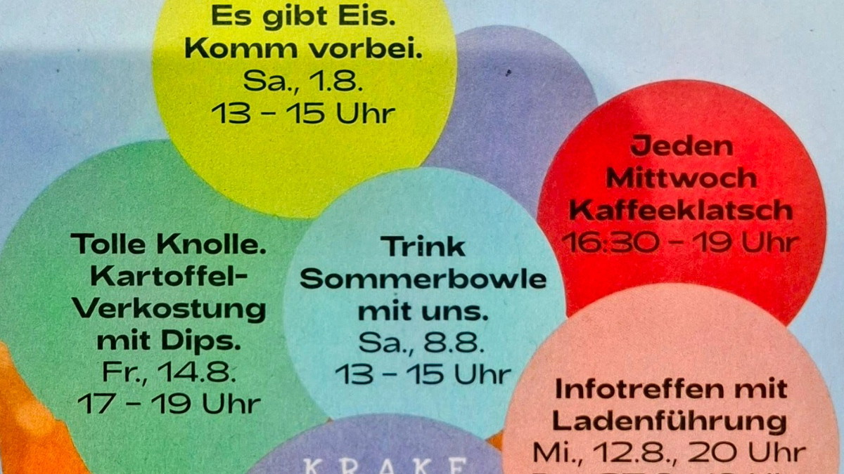 Titelbild der Veranstaltung Es gibt Eis - Komm vorbei !