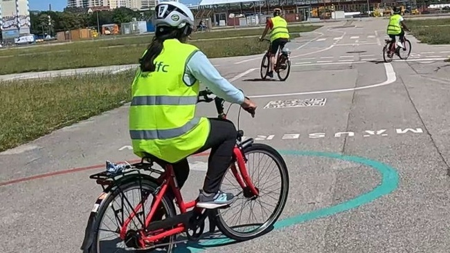 Fahrradkurs für Anfänger:innen