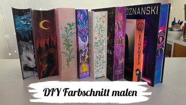 DIY Farbschnitt malen im Shades in Dortmund