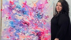 Artist Yasmin Shafi Beikli