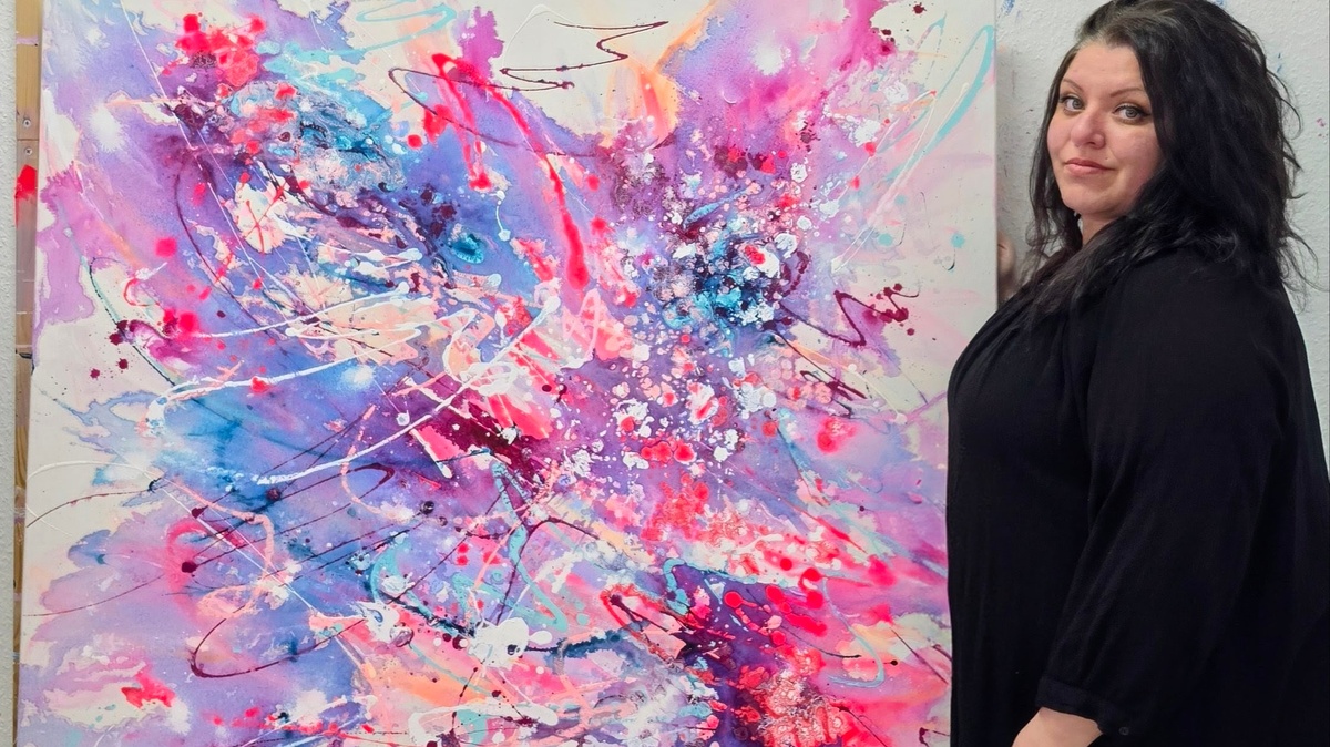 Artist Yasmin Shafi Beikli