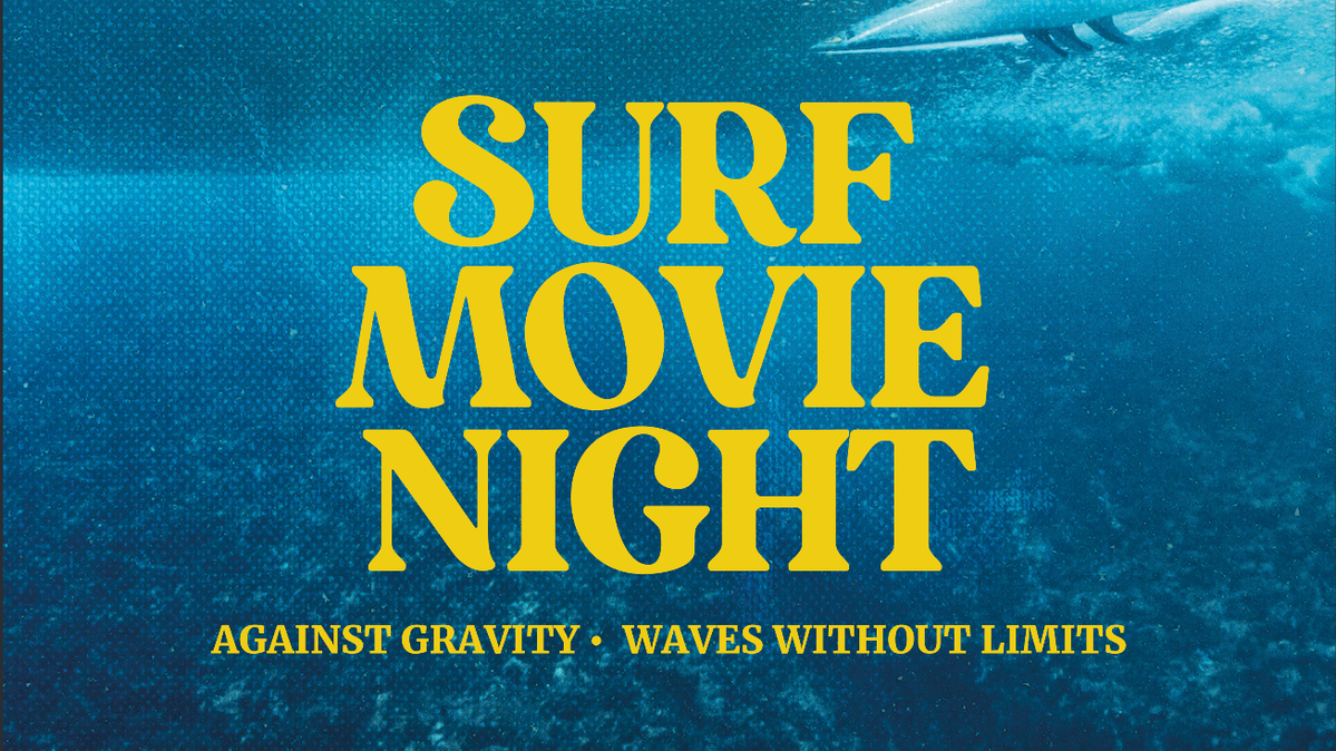 Titelbild der Veranstaltung Saltwater Surf Movie Night 2026