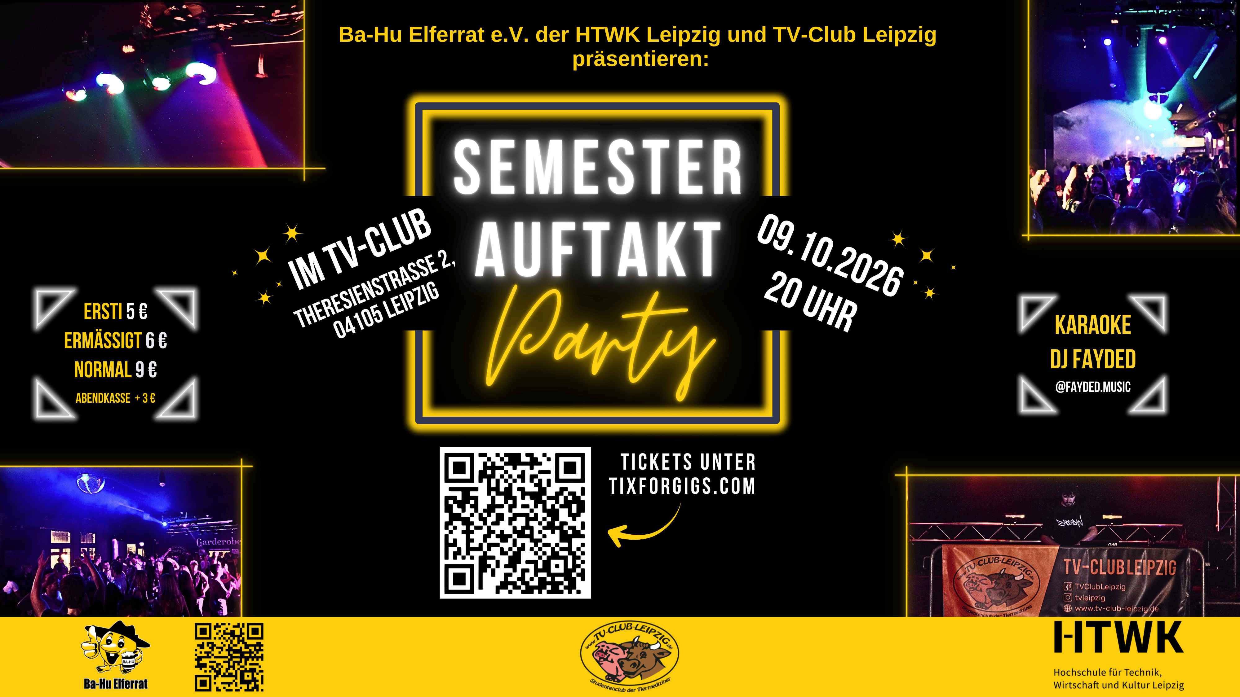 HTWK Semesterauftakt- Party