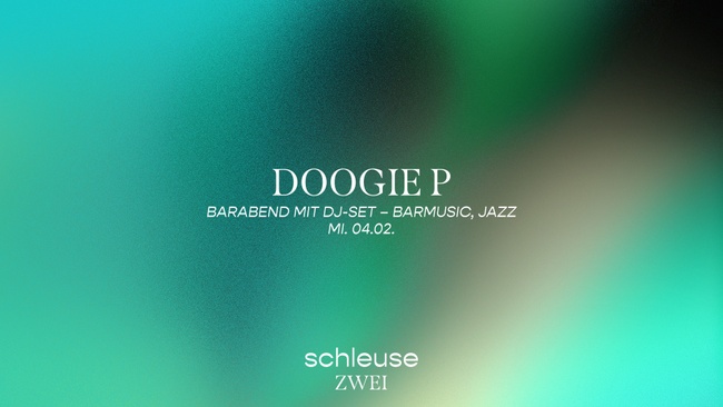 Barabend mit DJ-Set – Doogie P
