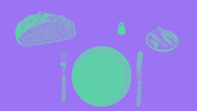 Abendbrot  auf dem Peter-Zadek-Platz