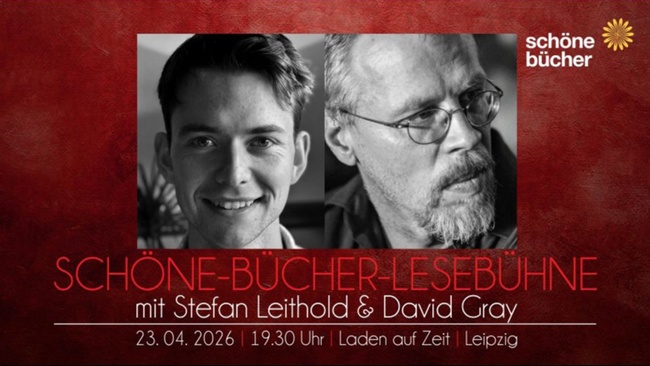 Lesebühne „Schöne Bücher“ Stefan Leithold und David Gray -- präsentiert vom TheaterPACK